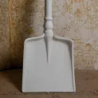 Venkovní stojací lampa v bílém technopolymerovém provedení 3 forem - nářadí Viadurini