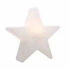 Stojací lampa ve tvaru bílé nebo červené hvězdy, moderní design - Ringostar Viadurini