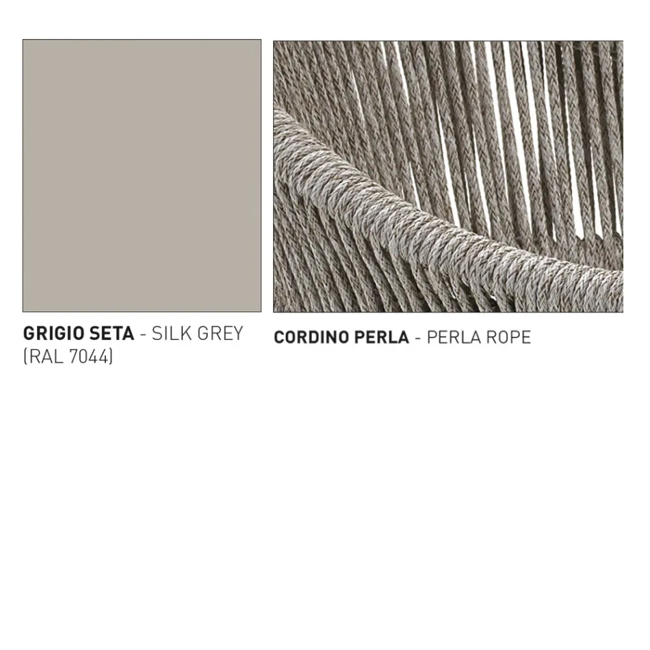 Stojací lampa z hliníku a vláken Made in Italy - Tibidabo by Varaschin Viadurini