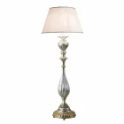 Dřevěná stojací lampa vyrobená ručně v Itálii Rocco Viadurini