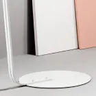 Kovová stojací lampa se stínítkem potaženým látkou - Rivella Viadurini