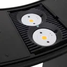 Stojací lampa z lakovaného kovu s integrovanou LED diodou Made in Italy - Indra Viadurini