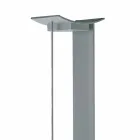 Stojací lampa z lakovaného kovu s integrovanou LED diodou Made in Italy - Indra Viadurini