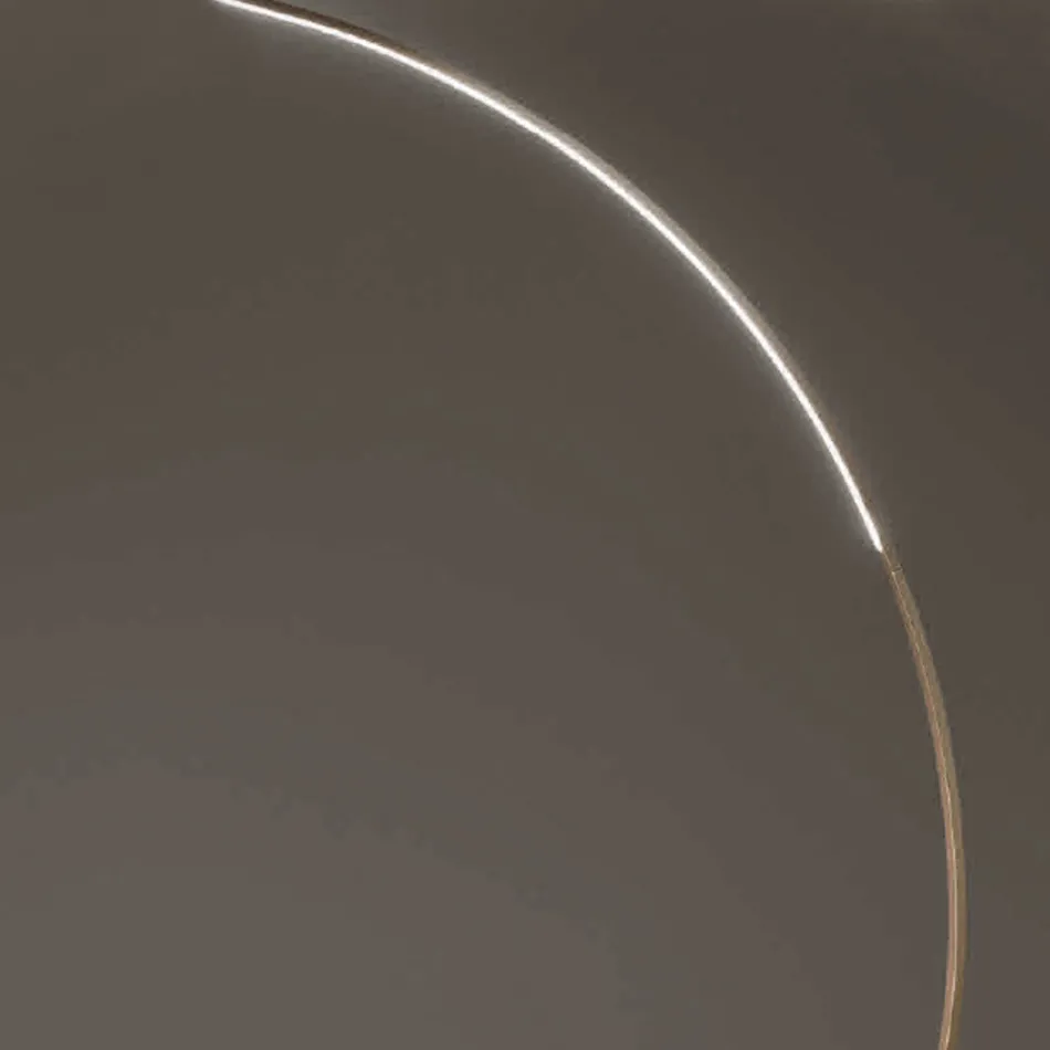 Stojací lampa z lakovaného kovu se stmívatelným LED světlem - Eukalyptus Viadurini