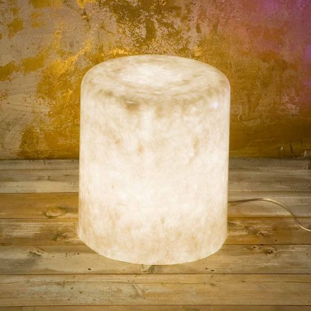 Designová stojací lampa z nebulitu In-es. Design Bin F Nebula Viadurini