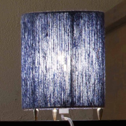 Stojanová lampa z mosazi a barevná vlna vyrobená v Itálii Evita Viadurini
