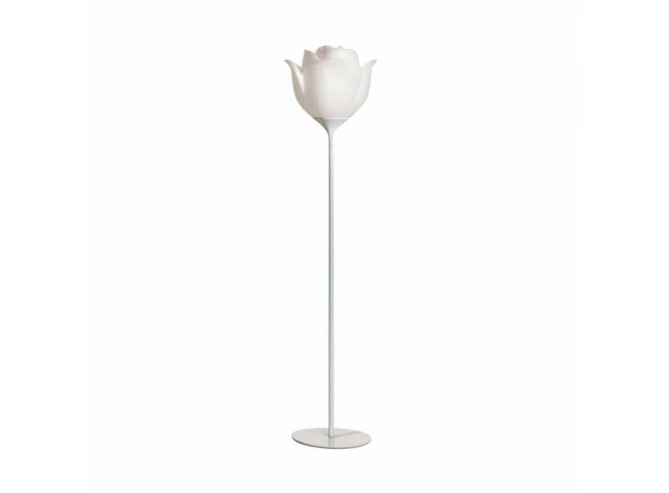 Květinová plastová stojací lampa pro venkovní použití - Baby Love od Myyour Viadurini