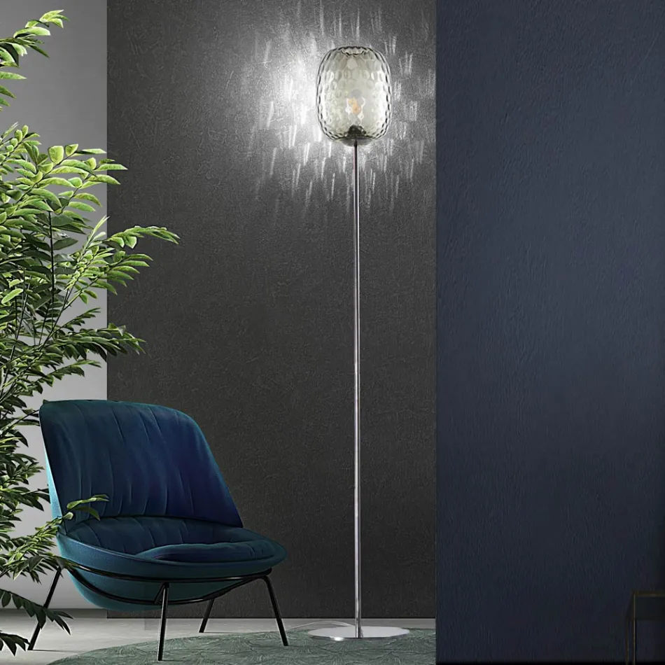 Ručně foukaná stojací lampa z benátského skla 30 cm - Cloe Balloton Viadurini