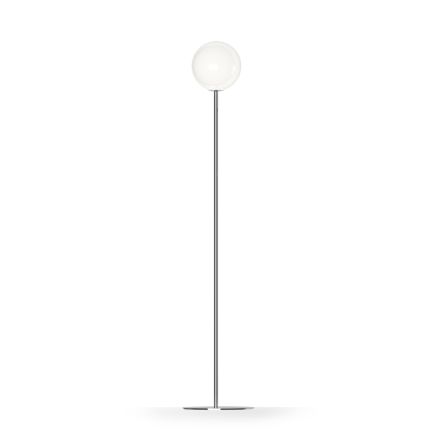 Stojací lampa Althea z leštěného nebo saténově lakovaného skla, vyrobená v Itálii Viadurini