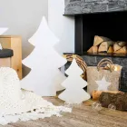 Stojací lampa, solární nebo E27 v plastovém vánočním designu - Alberostar Viadurini