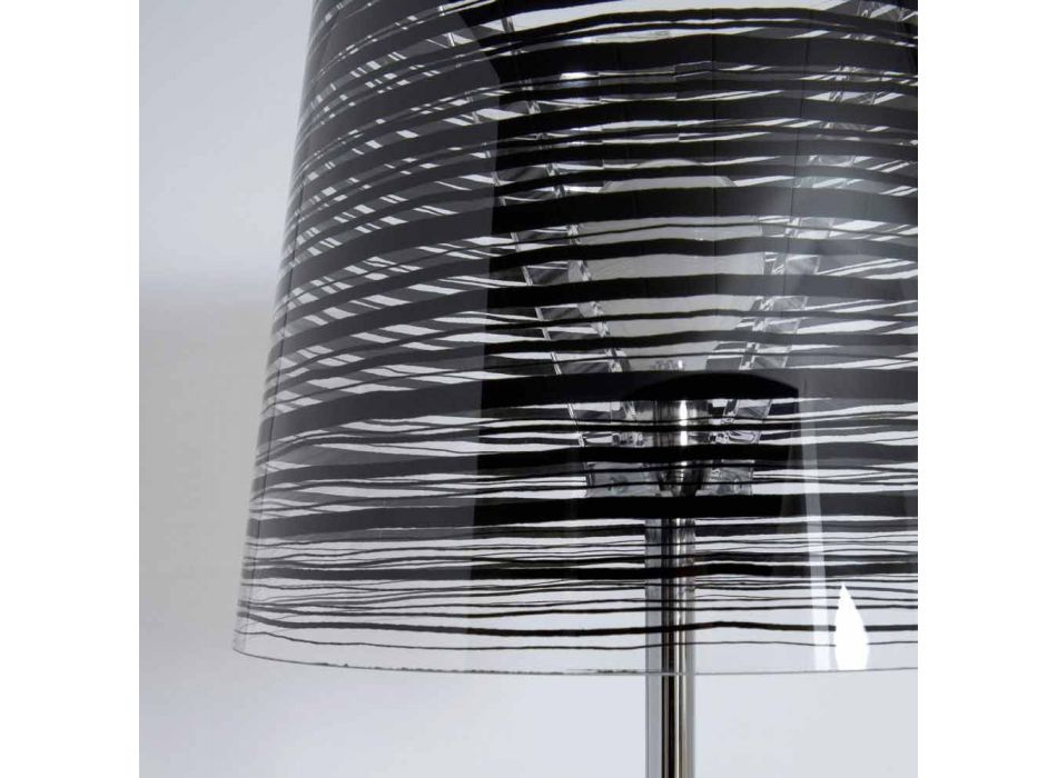 Stojací lampa oslnění odstín a barevné výzdoby, Shana H183cm Viadurini