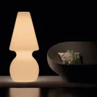Venkovní stojací lampa Alvarez s LED světlem z polyethylenu vyrobená v Itálii Viadurini