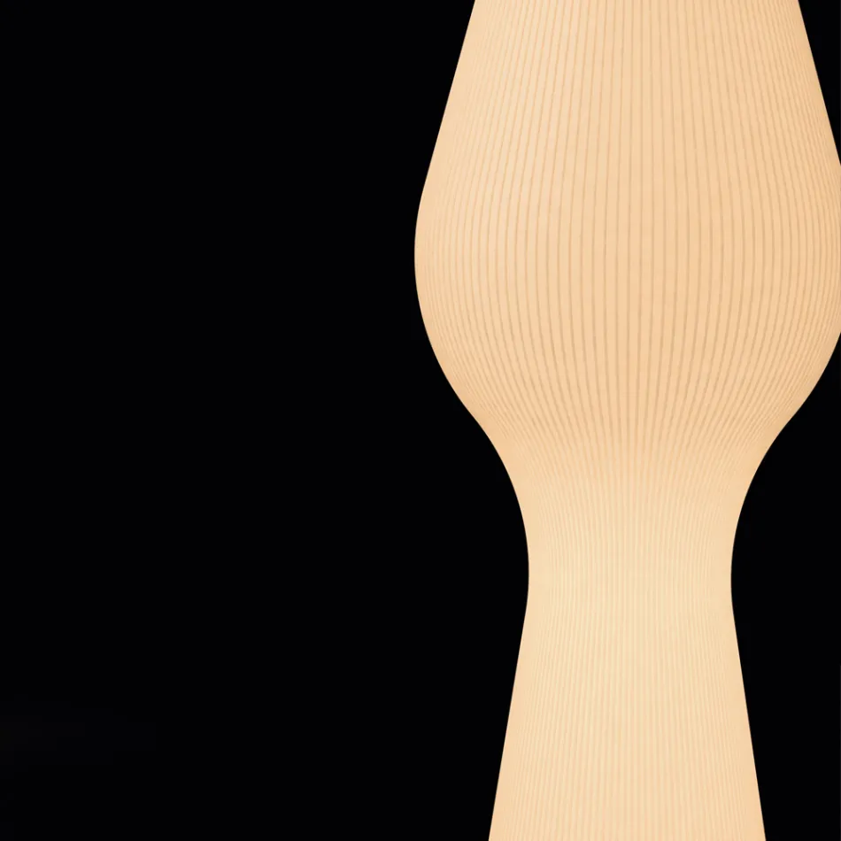 Venkovní stojací lampa Reyes z polyethylenu s LED světlem vyrobená v Itálii Viadurini