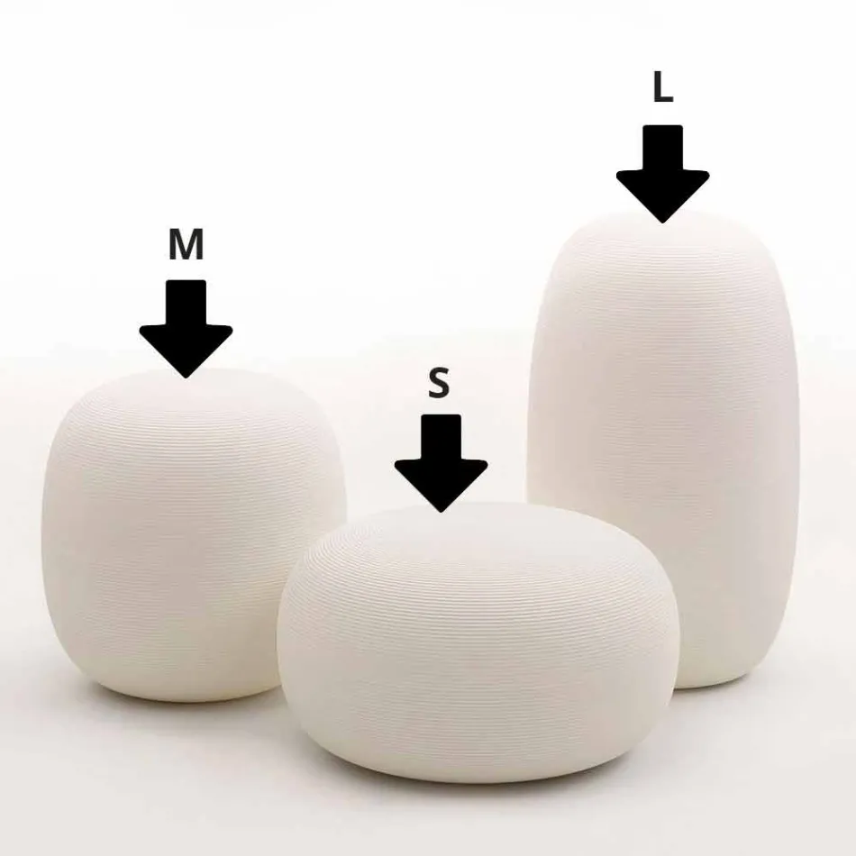 Stojací lampa pro venkovní design ve 3 velikostech, 2 kusy - Pandora S od Myyour Viadurini