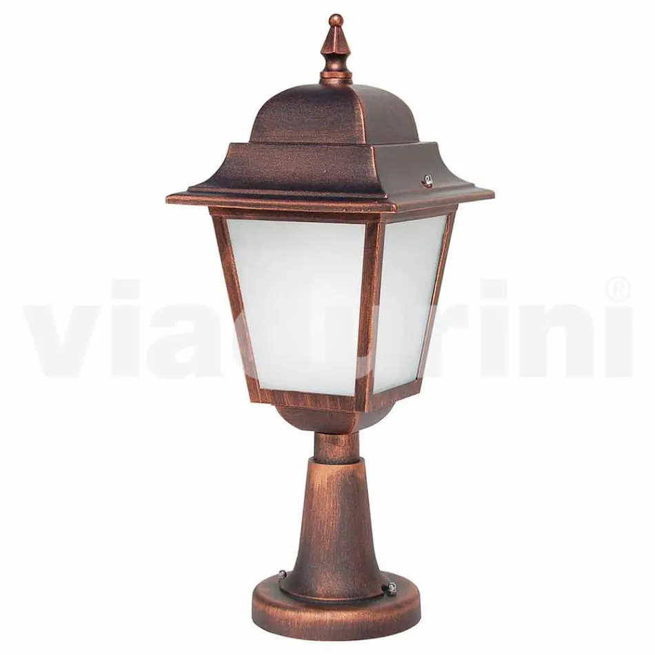 Hliníková venkovní lampa vyrobená v Itálii, Aquilina Viadurini