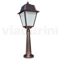 Stojací lampa pro venkovní použití ve starém hliníku Made in Italy - Doroty