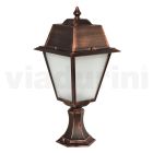 Vintage venkovní stojací lampa z hliníku Made in Italy - Doroty Viadurini