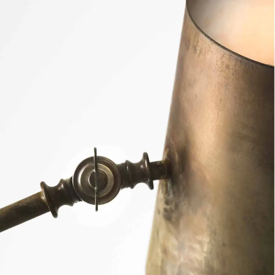 Nastavitelný stojací lampa průmyslové stylu Reporter Il Fanale Viadurini