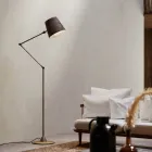 Nastavitelná stojací lampa v industriálním stylu Reporter Il Fanale Viadurini