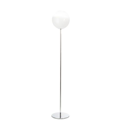 Stojací lampa Isotta z bílého skla, vyrobená v Itálii Viadurini