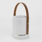 Přenosná venkovní designová lampa s vícebarevnými LED diodami, Bluetooth reproduktorem a dálkovým ovládáním (IP44) Viadurini