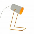 Konstrukční lampa stolku In-es.artdesign Barevný betonový efekt