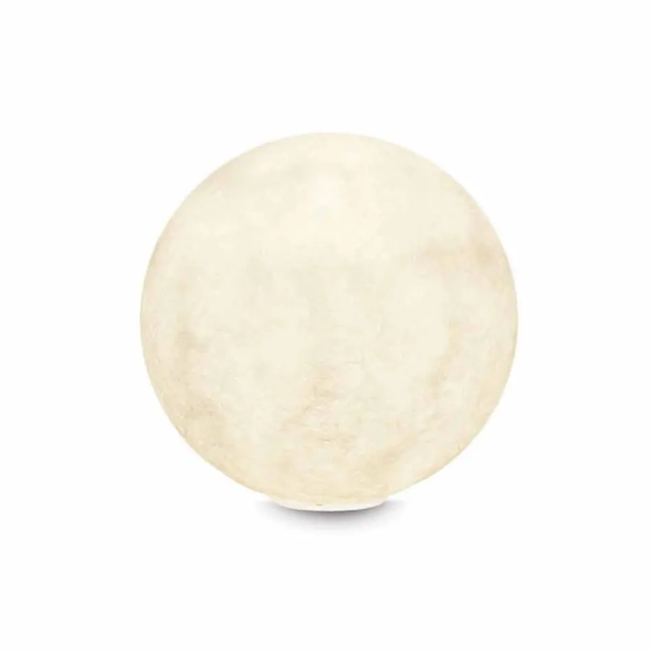 Konstrukční lampa stolku In-es.artdesign T.moon v bílém nebulitu Viadurini