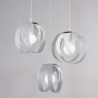 Aries - Designová lampa ze skla a kovu vyrobená v Itálii pro stylovou dekoraci - Aries Viadurini