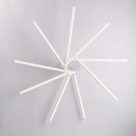 Designová skleněná a kovová lampa vyrobená v Itálii pro stylovou dekoraci - Idra Viadurini