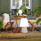 Moderní designová lampa pro vnitřní i venkovní použití v barevném plastu - Fungostar Viadurini