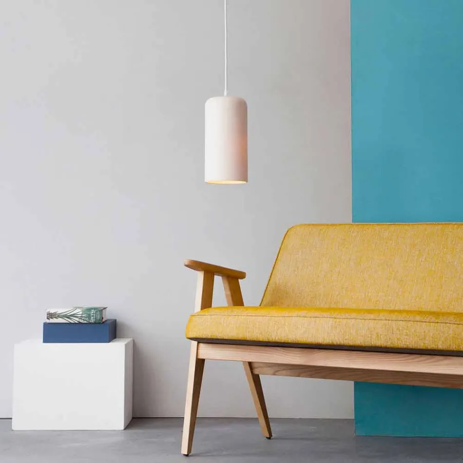 Závěsná designová svítidla In-es.artdesign Svíčka 1 v barevné lapreně Viadurini