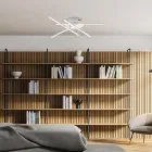 Elegantní skleněná a kovová lampa vyrobená v Itálii pro rafinované interiéry - Idra Viadurini