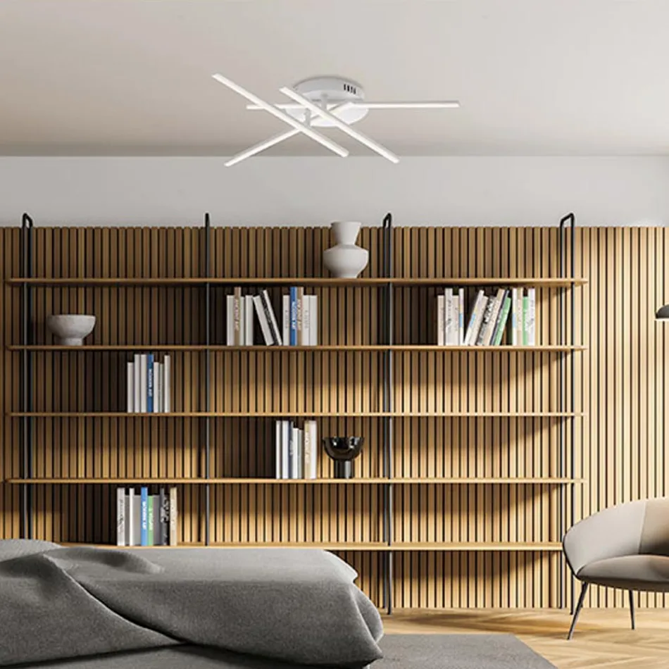 Elegantní skleněná a kovová lampa vyrobená v Itálii pro rafinované interiéry - Idra Viadurini