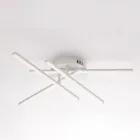 Elegantní skleněná a kovová lampa vyrobená v Itálii pro rafinované interiéry - Idra Viadurini