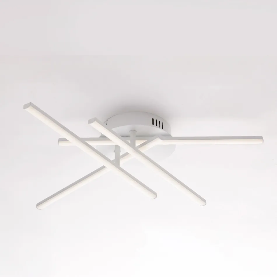 Elegantní skleněná a kovová lampa vyrobená v Itálii pro rafinované interiéry - Idra Viadurini