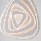 Elegantní skleněná a kovová lampa vyrobená v Itálii pro rafinované interiéry - Rigel Viadurini