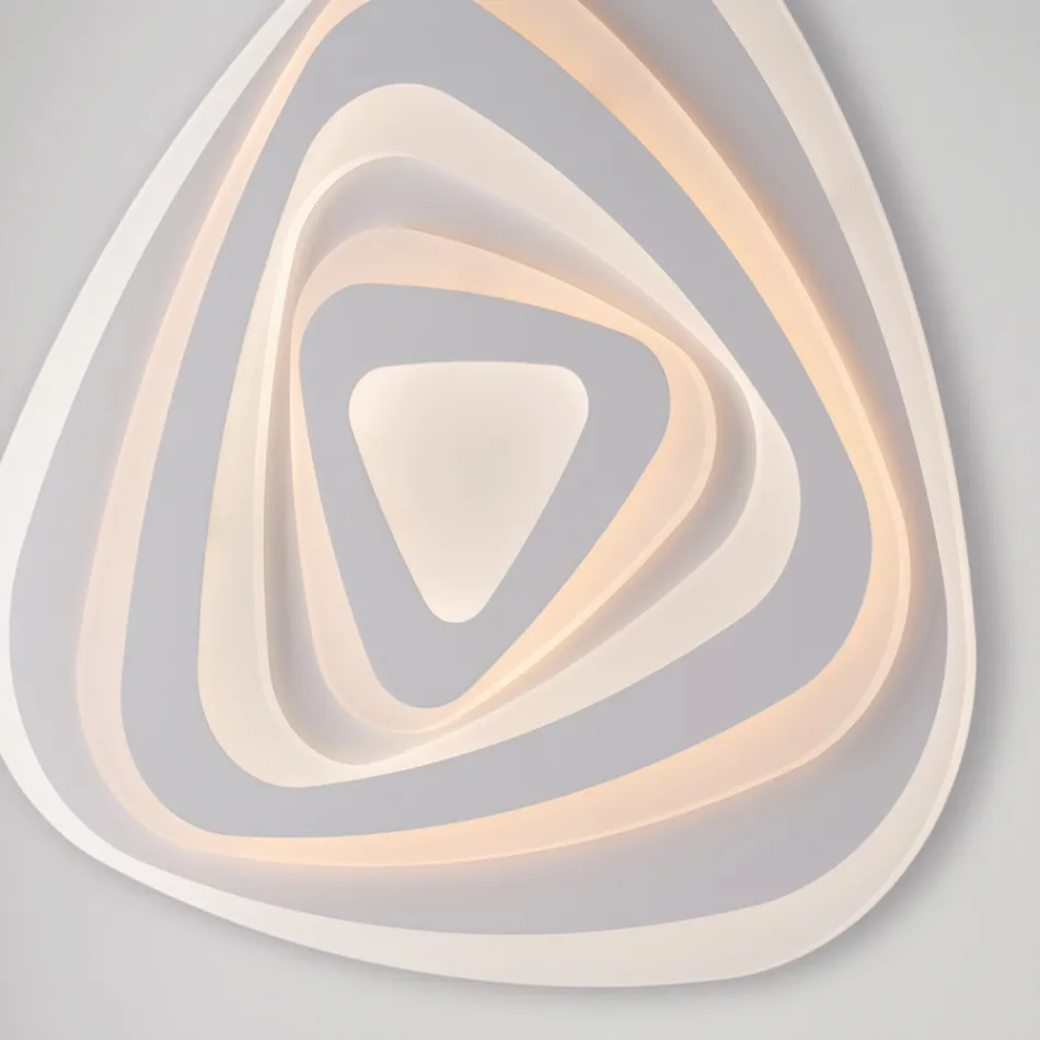 Elegantní skleněná a kovová lampa vyrobená v Itálii pro rafinované interiéry - Rigel Viadurini