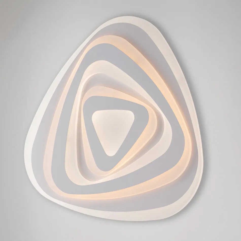 Elegantní skleněná a kovová lampa vyrobená v Itálii pro rafinované interiéry - Rigel Viadurini