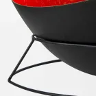 In-es.artdesign H2o F barevná ocelová a nebulitová stojací lampa Viadurini