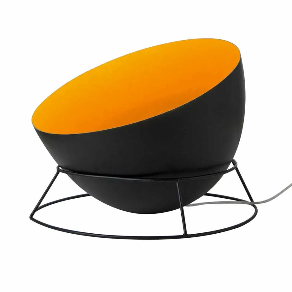 In-es.artdesign H2o F barevná ocelová a nebulitová stojací lampa Viadurini