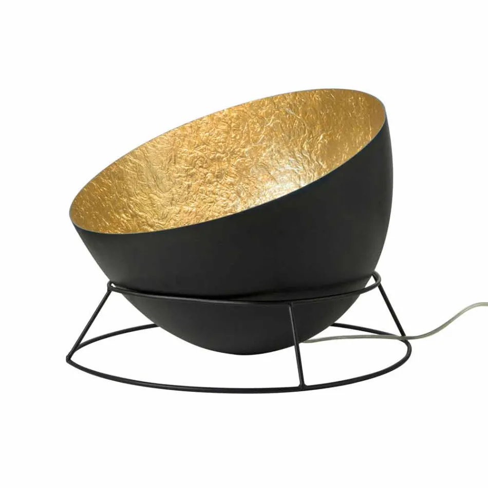 In-es.artdesign H2o F barevná ocelová a nebulitová stojací lampa Viadurini