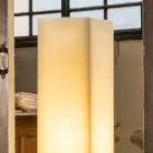 Vysoce designová vosková lampa s efektem poškrábání Made in Italy - Dalila Viadurini