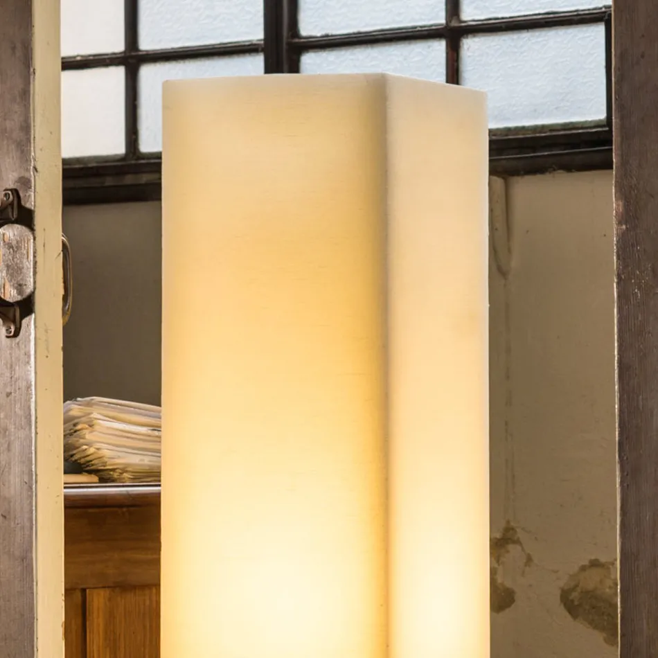 Vysoce designová vosková lampa s efektem poškrábání Made in Italy - Dalila Viadurini