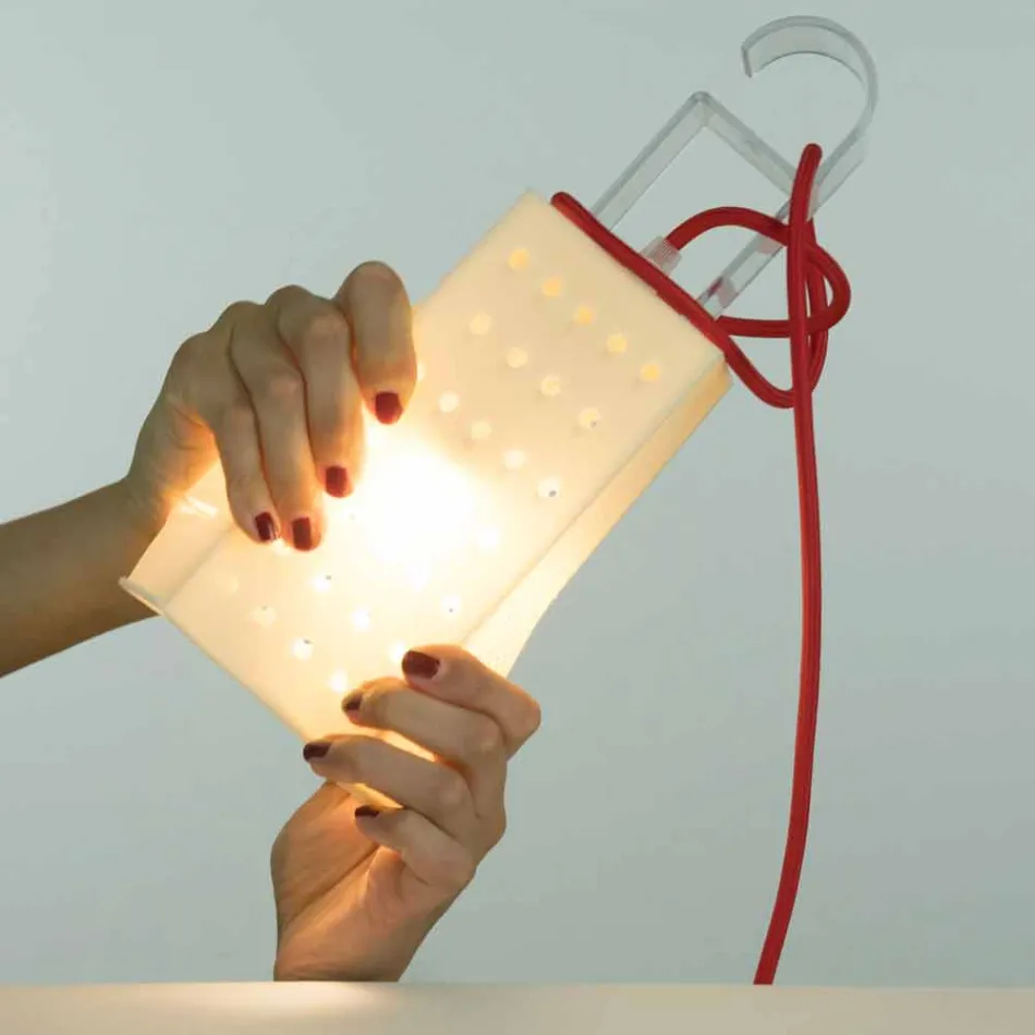 Tabulka laprené lampy In-es.artdesign Moderní Cacio & Pepe Viadurini