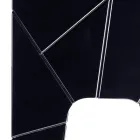 Grilli Zarafa vyrobil z Itálie masivní dřevěné noční stolky / stolní lampu Viadurini