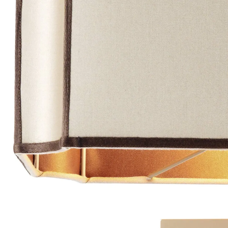 Grilli Zarafa vyrobil z Itálie masivní dřevěné noční stolky / stolní lampu Viadurini