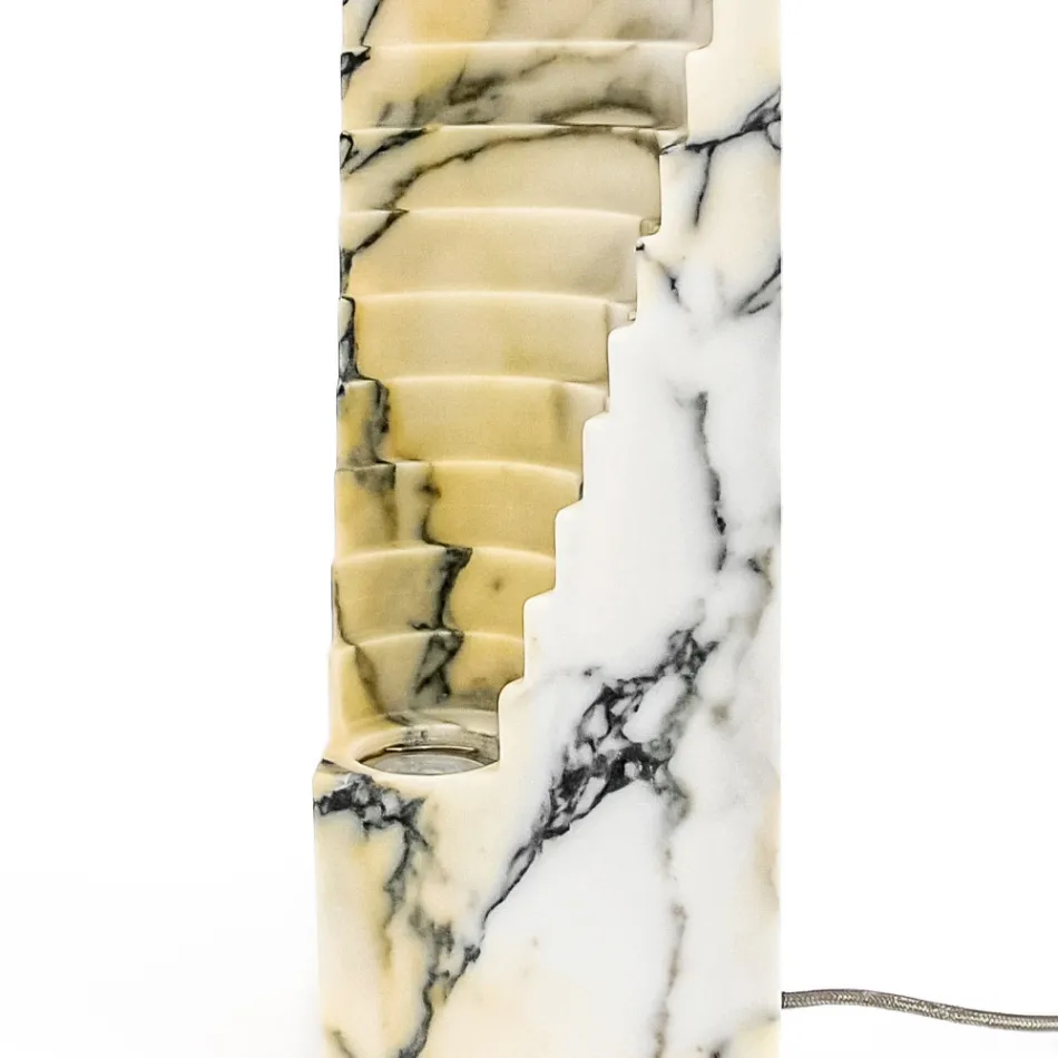 Lampa z Paonazzo Marble a různých velikostí Made in Italy - Daichi Viadurini