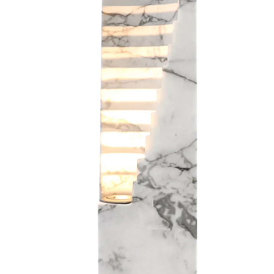 Lampa z Paonazzo Marble a různých velikostí Made in Italy - Daichi Viadurini