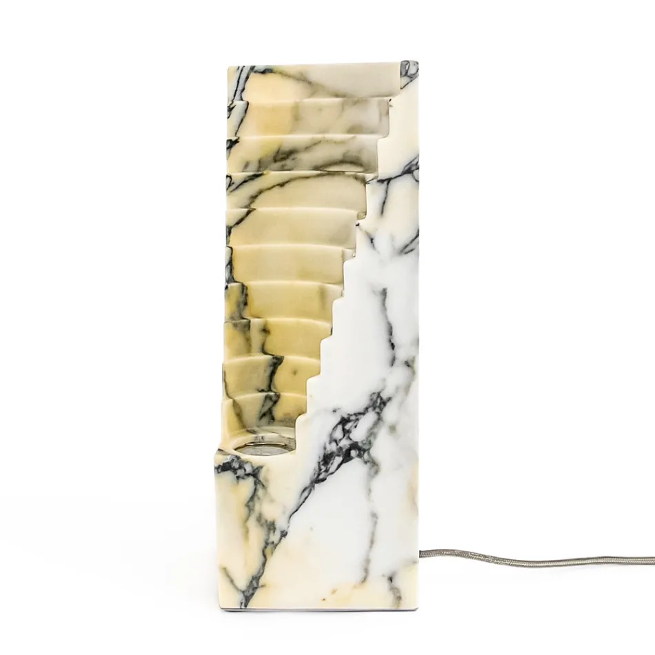 Lampa z Paonazzo Marble a různých velikostí Made in Italy - Daichi Viadurini