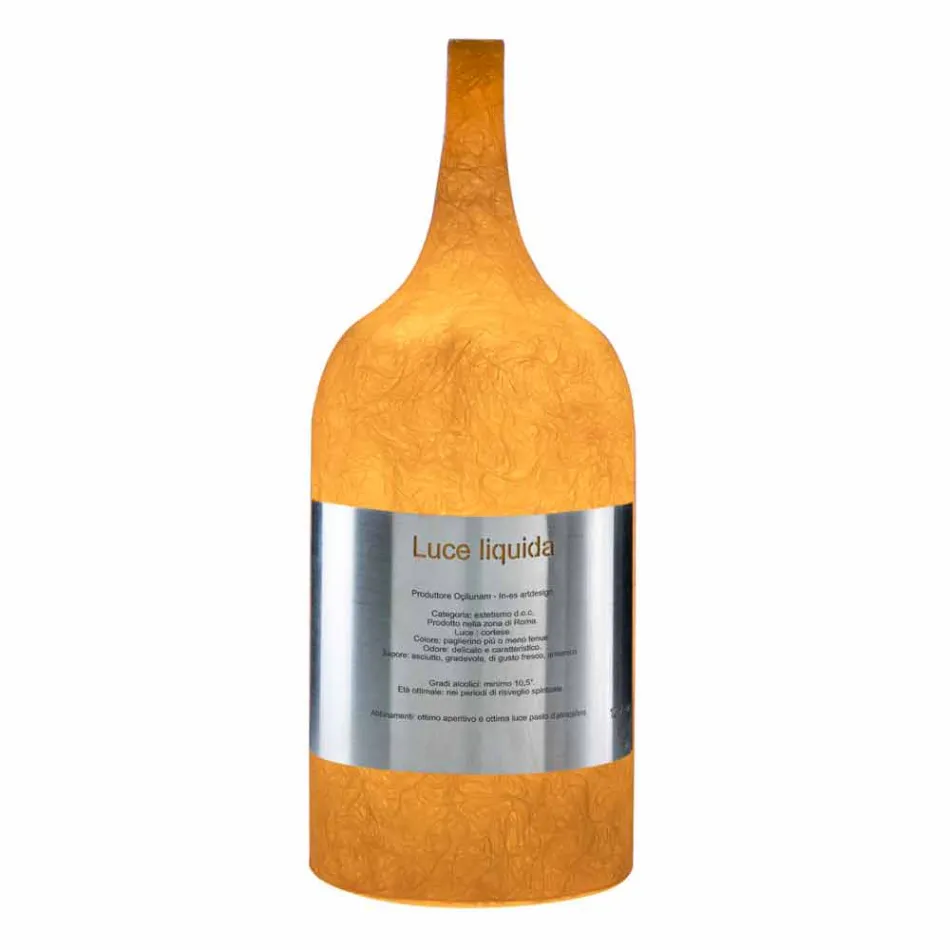 Stolní lampa v barevném nebulitu In-es.artdesign Luce Liquid1 Viadurini